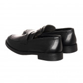 Pantofi negri eleganți, din piele Geox 331883 2
