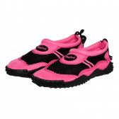 Pantofi aqua roz cu accente negre Playshoes 332071 