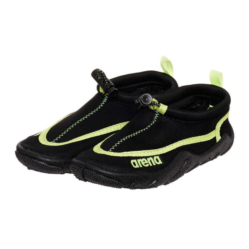 Pantofi acvatici negri cu accente verzi  332590