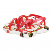 Sandale multicolore cu model marin și accente roșii Ipanema 333637 2
