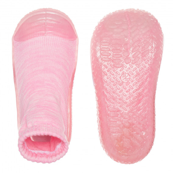 Papuci de casă roz Playshoes 333797 3