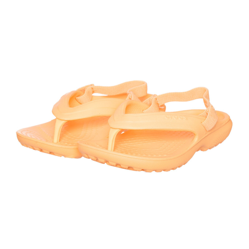 Papuci portocalii cu elastic  334167