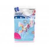 Carte textil moale cu pieptene unicorn fericit Kikkaboo 334562 6