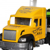 Camion de transport auto galben, două niveluri cu 6 mașini GOT 334652 3