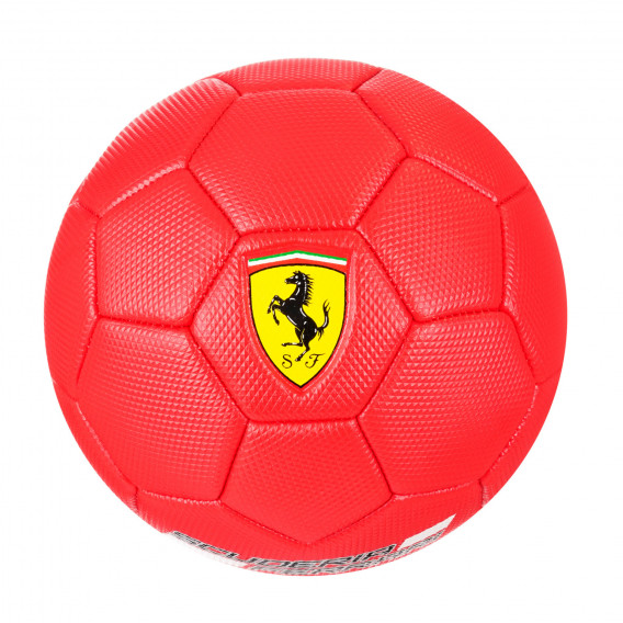 Minge de fotbal, 13 cm, roșie Ferrari 334850 