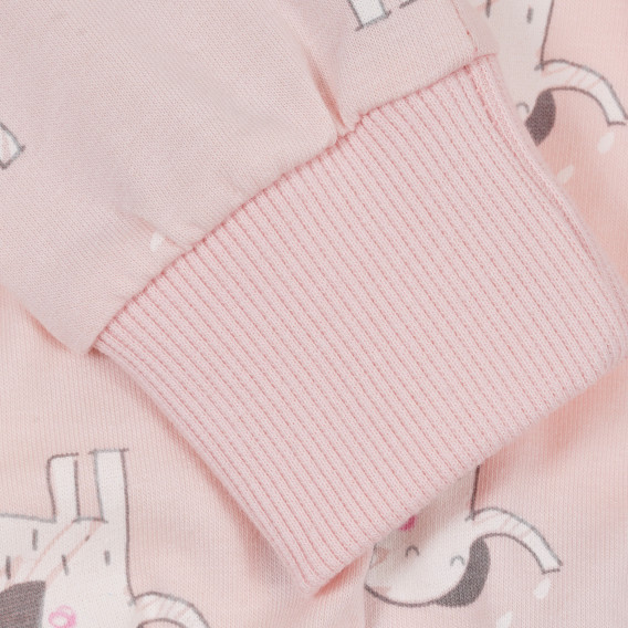 Pantaloni pentru bebeluși din bumbac, în roz Pinokio 334972 2