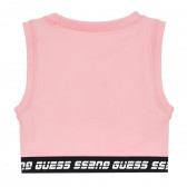 Top sport roz, cu elastic Guess 335046 4
