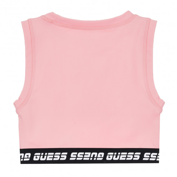Top sport roz, cu elastic Guess 335046 4