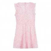 Rochie roz din dantelă cu volane pe mâneci Guess 335066 7