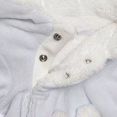 Salopetă albastră Chicco din bumbac cu căptușeală pentru bebeluși Chicco 335206 3