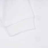 Bluză Chicco din bumbac cu mâneci lungi în culoarea albă pentru un bebeluș Chicco 335240 2