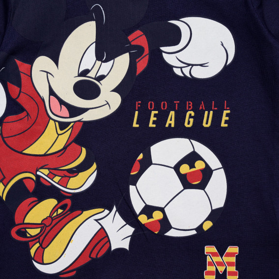 Tricou de bumbac, Mickey Mouse, albastru Mickey Mouse 335244 2