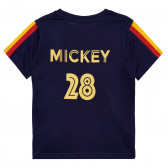 Tricou de bumbac, Mickey Mouse, albastru Mickey Mouse 335246 4