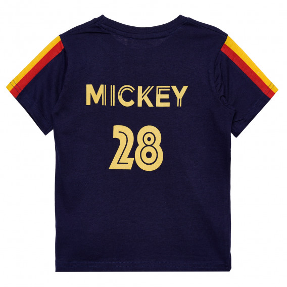 Tricou de bumbac, Mickey Mouse, albastru Mickey Mouse 335246 4