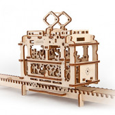 Puzzle mecanic, Tramvai 3D Ugears 3353 
