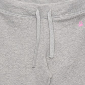 Pantaloni cu logo roz și margine întoarsă Benetton 336110 2