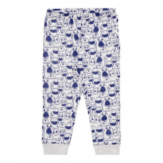 Pijama Chicco din bumbac cu imprimeu grafic Chicco 336127 6