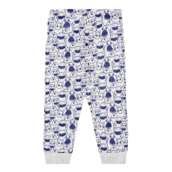 Pijama Chicco din bumbac cu imprimeu grafic Chicco 336128 7
