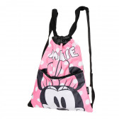 Rucsac cu imprimeu Minnie Mouse pentru fete, roz Minnie Mouse 336850 3