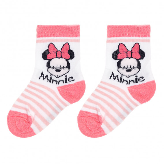 Set de cinci șosete Minnie Mouse, multicolore Minnie Mouse 336867 5