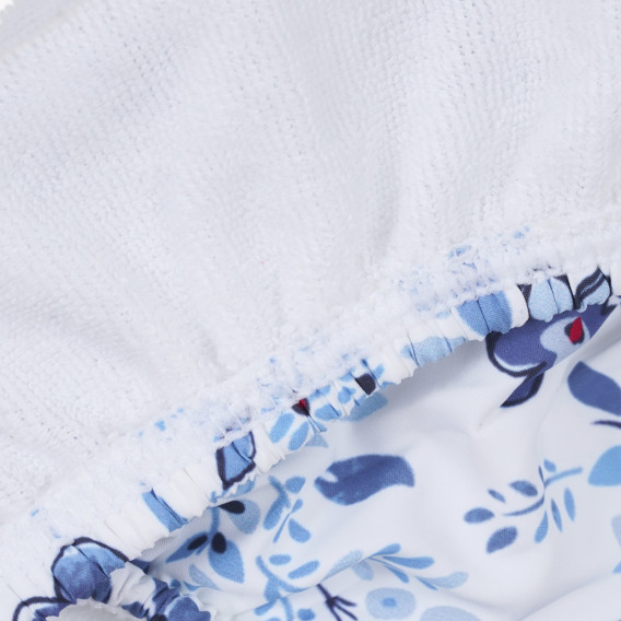Pantaloni scurți de baie Chicco albi cu imprimeu floral pentru un bebeluș Chicco 337682 3