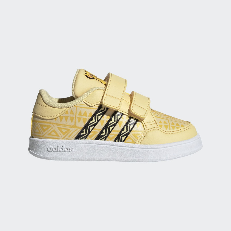 Adidasi Adidas BREAKNET Lion King în culoarea galbenă  338260
