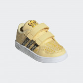 Adidasi Adidas BREAKNET Lion King în culoarea galbenă Adidas 338264 5
