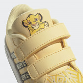 Adidasi Adidas BREAKNET Lion King în culoarea galbenă Adidas 338266 7