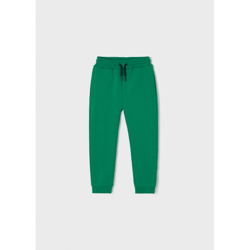 Pantaloni sport lungi de culoare verde Mayoral cu talie elastica  338296