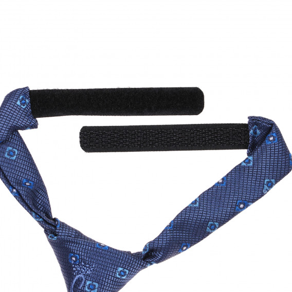 Cravata in albastru cu imprimeu figurat Chicco 338461 2