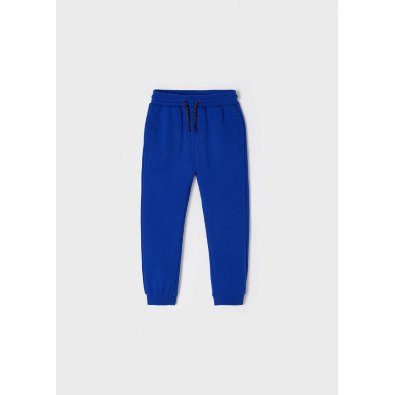 Pantaloni sport lungi albastri Mayoral cu talie elastica  338489