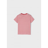 Mayoral set de doua tricouri cu motive nautice, rosu si alb Mayoral 338568 9