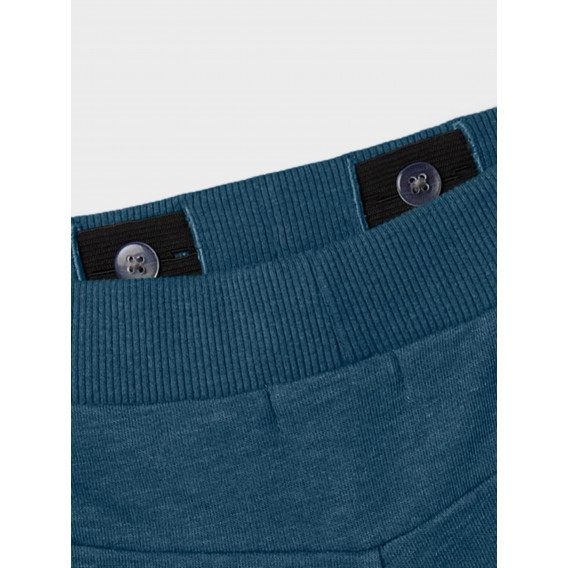 Numiți-i pantaloni sport în albastru cu imprimeu mic pentru un bebeluș Name it 338827 3