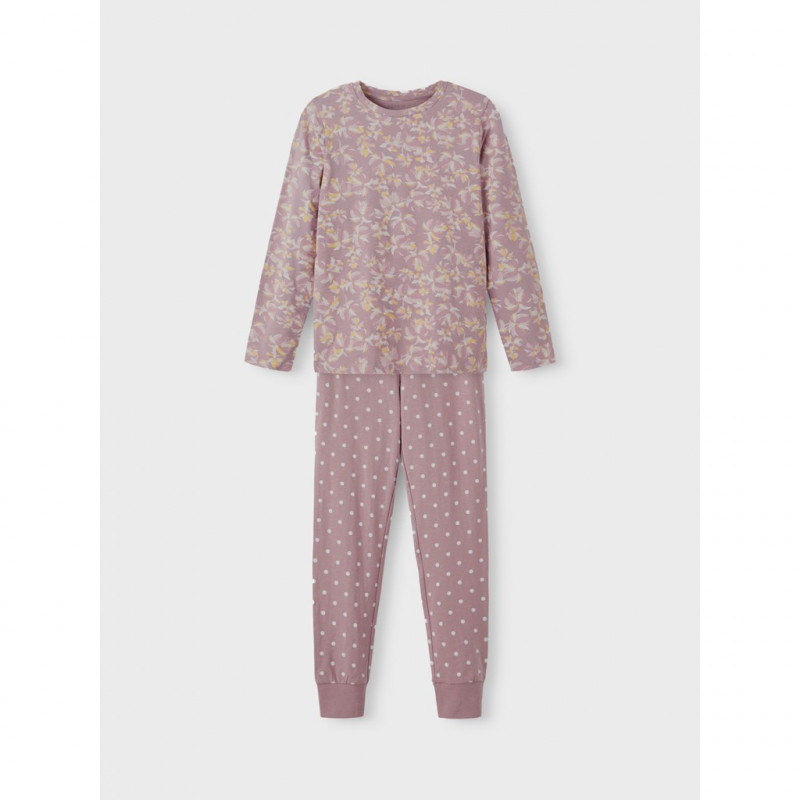 Numiți-o pijamale din bumbac organic, roz  338888