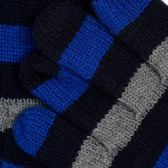 Mănuși cool tricotate club într-o dungă multicoloră Cool club 339411 2