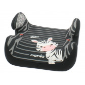 Scaun auto Topo Comfort cu alb și negru, Zebră, 15-36 kg Lorelli 33947 3