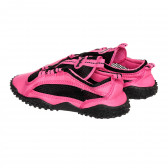 Pantofi aqua în roz cu accente negre Playshoes 339722 3