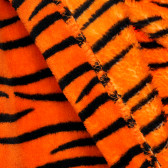 Rochie de club portocalie cool cu aplicație de tigru Cool club 340369 3