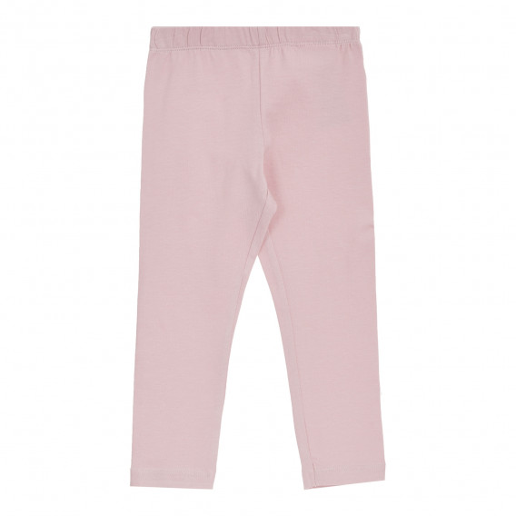 Pantaloni din bumbac roz deschis Name it 340646 