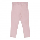 Pantaloni din bumbac roz deschis Name it 340647 2