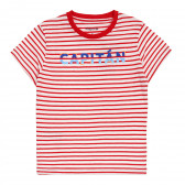 Mayoral set de doua tricouri cu motive nautice, rosu si alb Mayoral 340715 6