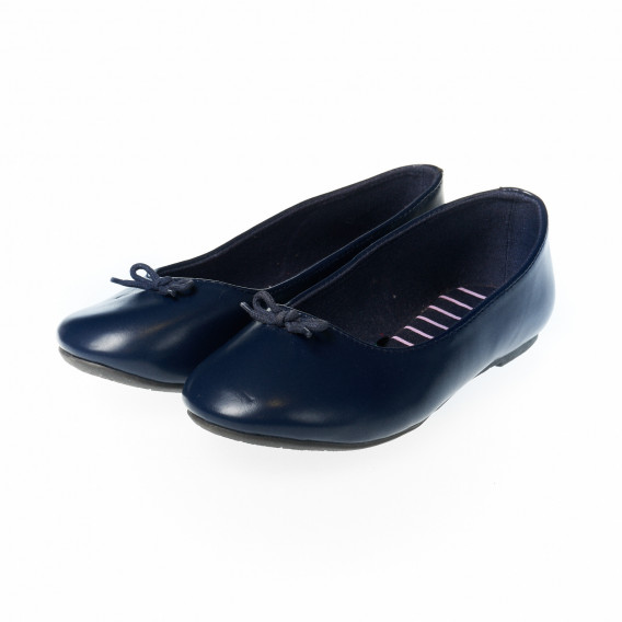 Pantofi cu fundă albastră, pentru fete Benetton 34153 