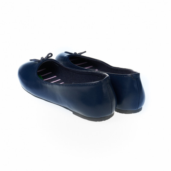 Pantofi cu fundă albastră, pentru fete Benetton 34154 2