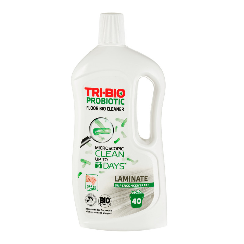 840 ml., 40 doze TRI-BIO Probiotic eco cleaner pentru parchet laminat  342354