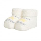 Botoși tricotați STAR pentru bebeluș, albi Chicco 343033 3