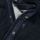 Jacheta cu glugă, cu broderie mică, albastru închis, pentru băieți Pepe Jeans 34305 3