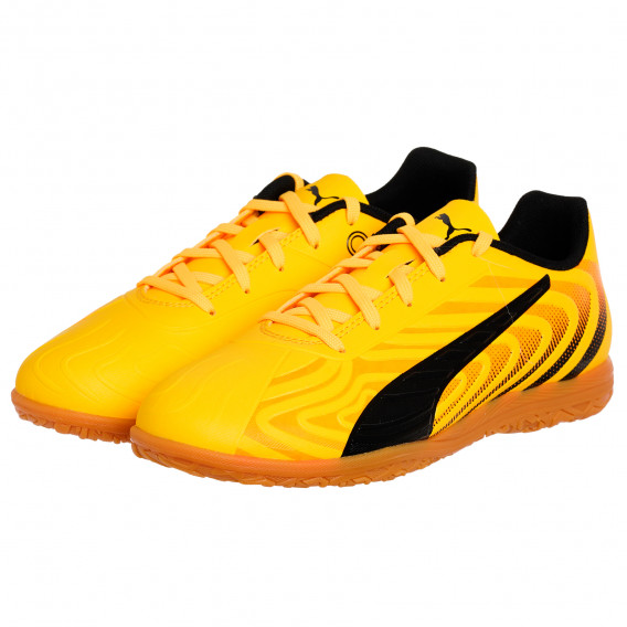 Pantofi sport galbeni, cu accente negre Puma 344665 2