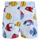 Pantaloni scurți cu imprimeu de peștișori pentru băieți Tuc Tuc 34495 2