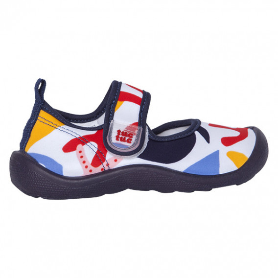 Papuci colorați cu talpa închisă pentru fete Tuc Tuc 34539 