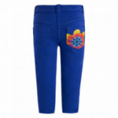 Pantaloni de fete decorați cu flori brodate colorate Tuc Tuc 34561 2